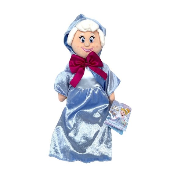 Disney Store Cinderella 70th Anniversary Fairy Godmother Plush - Picture 2 of 5